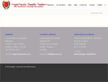 Tablet Screenshot of gautreau.ca